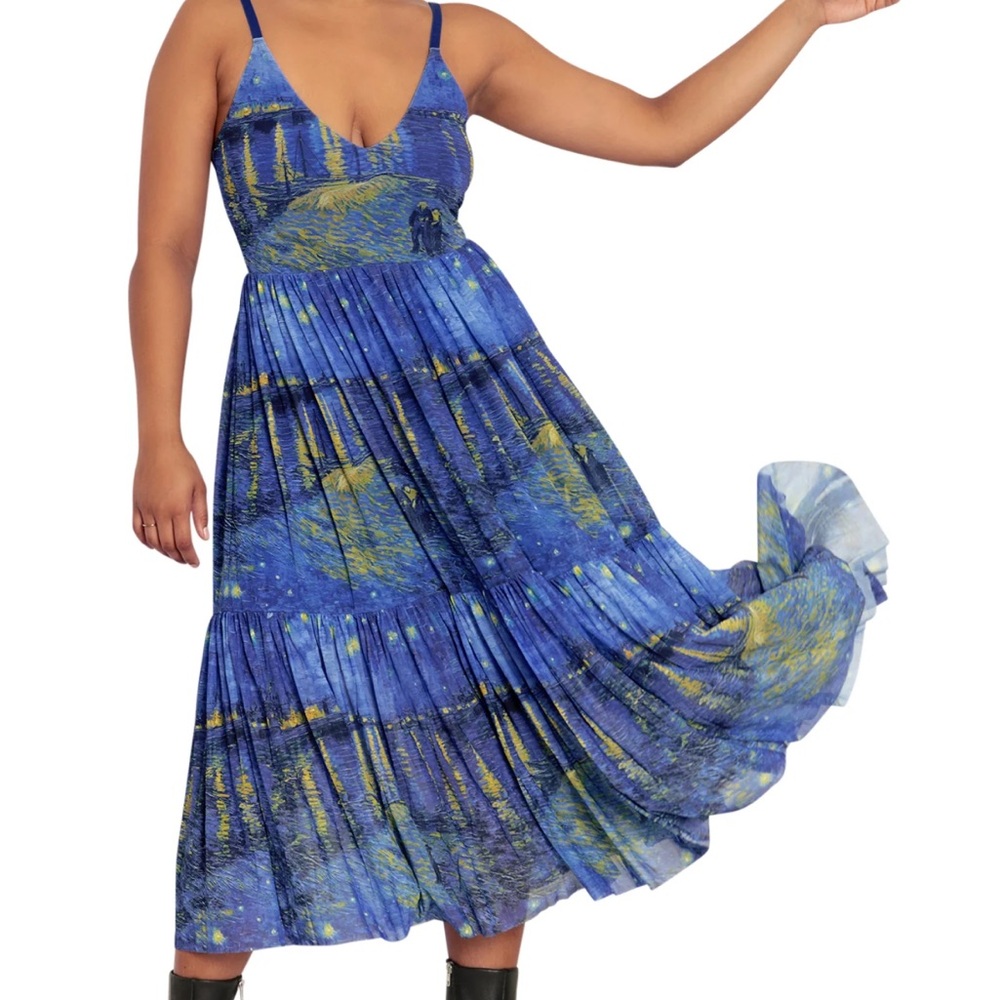 Blackmilk Starry Night on the Rhône Dress